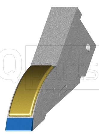 Punta coltivatore 87460071DH ECOLOTIGER , DIAMANT/HARDFACE