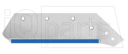 Лемех под долото 073004VD 12MM  RH, DIAMANT