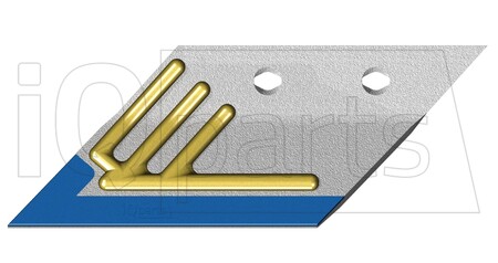 Düngereinlegeschar 631101VDH 12MM LH ; DIAMANT/ HARDFACE