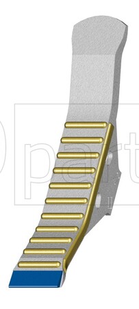 Reja doble corazón R17220380DH ; DIAMANT/HARDFACE