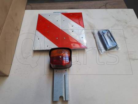 Warntafel 285X285 ABWEISEND AL18HR