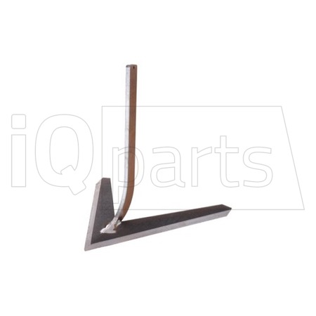 Gänsefußschar 405640 STIEL30X10 ; MIT SCHAR 400